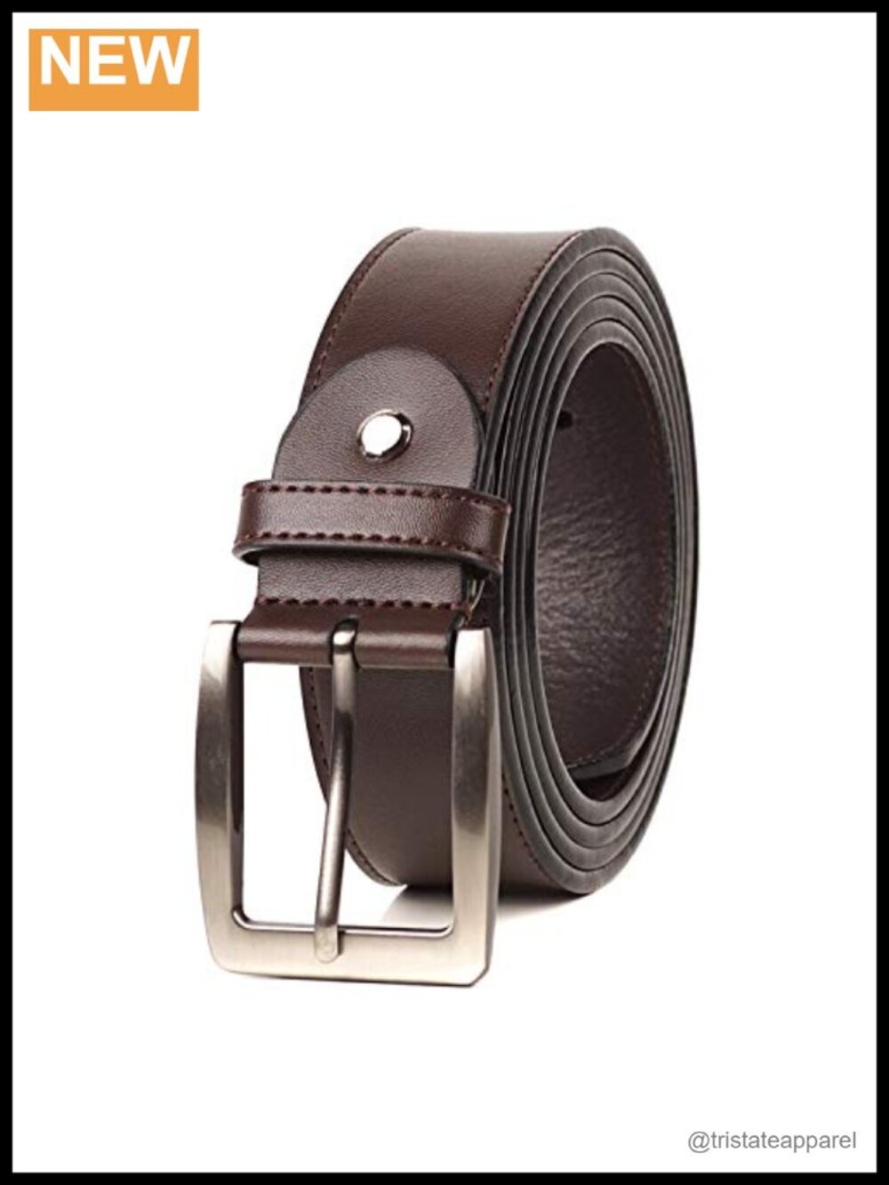 Big and Tall Men's Belt Premium Micro Fiber Synthetic Leather Heavy Duty